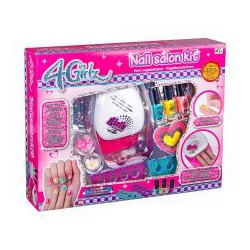 4-Girlz Neglesalonsæt 63133 til kreativ negleleg og styling.
