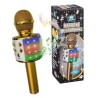 GULD KARAOKEMIKROFON m LYS 71240