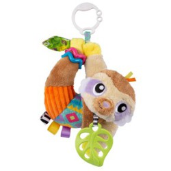 Skønt dovendyr fra Playgro, lige til at hænge op i kalechen eller på tremmesengen med den smarte clips.