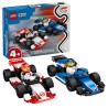 60464 F1® Williams Racing og Haas F1®-racerbiler