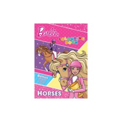 BARBIE Horses Colouring Book