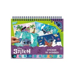 DISNEY STITCH Sticker by Number blok