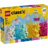 LEGO® Classic 11040 Magiske Gennemsigtige Klodser.