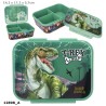 DINO WORLD madkasse med flot dinosaurmotiv til børn.