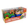 Farm traktor med trailer