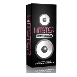 Hitster er det energiske musik-quizspil, hvor du gætter årstal, hits og kunstnere.