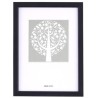 Sort Pinjo ramme i 21 x 30 cm til billeder, plakater og A4-format.