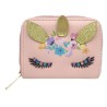 PUNG ENHJØRNING M/BLOMSTER TINKA WALLET