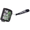 Tinka Wallet pung med dinosaurmotivet "The Real Boss".