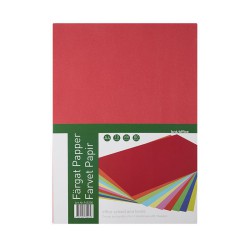 Farvet kopipapir A4 200 ark 80g 10 farver | Bakkeleg