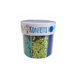 KONFETTISHAKER, M FORSKELLIGE FARVER, 50g