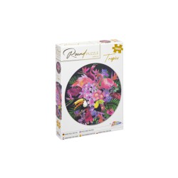 1000 BRIK TROPISK PUSLESPIL RUND
