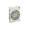 1000 brik puslespil m. mandala motiv.