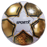 FODBOLD GULD/HVID STAR METALLIC STR. 5