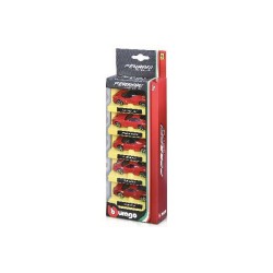FERRARI SÆT M 5 ASS BILER 1:64