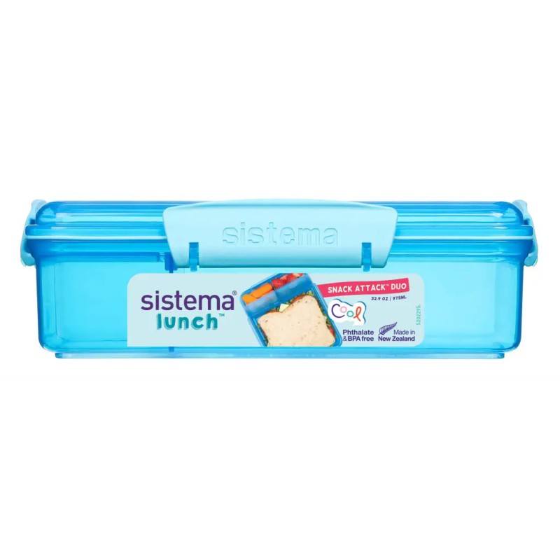 SNACK ATTACK DUO 975 ML 41482 BLÅ