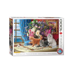 Puzzling Cats by Image World, 1000 pcs, Smart Cut