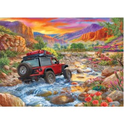 1000 BRIK PUSLESPIL "Jeep - Rocky Ride"