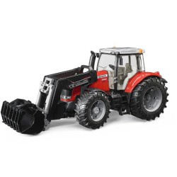 Massey Ferguson traktoren har ruder hele vejen rundt