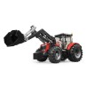 Massey Ferguson traktoren har ruder hele vejen rundt