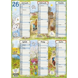 Plakatkalender 50X70 CM 2026