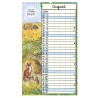 Familiekalender 2026 - 5 kolonner - hvem, hvad & hvornår