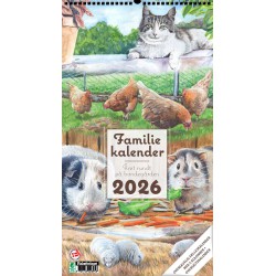 Familiekalender 2026 - Året rundt på bondegården