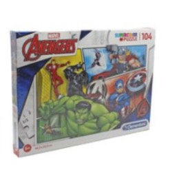 Puslespil Marvel Avengers 104 Brikker | Superhelte | Bakkeleg