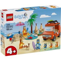Blueys familie-biltur til stranden 11202 - Bluey