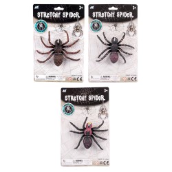 Blød og livagtig stretchy edderkop i assorteret variant.