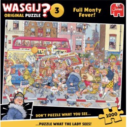 Wasgij Original 3 Full Monty Fever 1000 Brikker | Bakkeleg