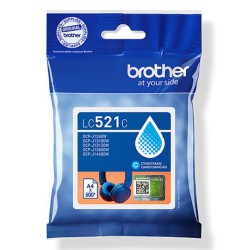 BROTHER LC 521 BLÅ ORIGINAL