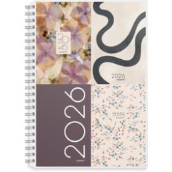 A5 ugekalender tværformat m/4 illu. 2026