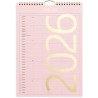 Familiekalender Color lille 2026