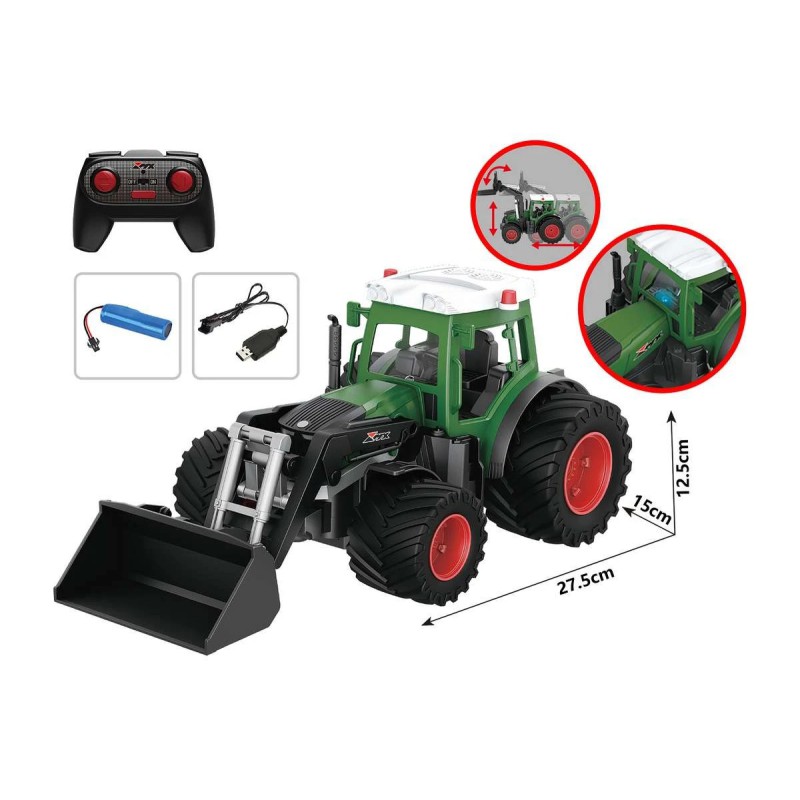 TRACTOR M FRONTSKOVL R/C 2,4 GHZ