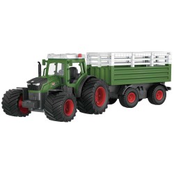 TRAKTOR M HÆNGER GRØN R/C 2,4 GHZ