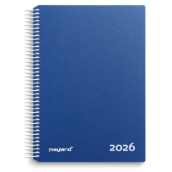 TIMEKALENDER BLÅ PP-PLAST 2026