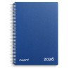 TIMEKALENDER BLÅ PP-PLAST 2026