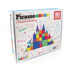 MAGNETIC TILES SET 61 PCS