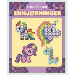 Perlemønstre: Enhjørninger – kreativ bog med søde enhjørningemønstre til strygeperler.