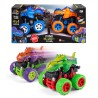 Speedcar 2-pak Dinotruck – 2 dino-monstertrucks med kraftig friktion i forskellige varianter