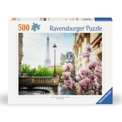 Ravensburger Forår i Paris puslespil med 500 brikker