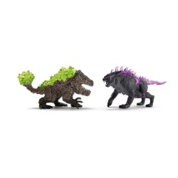 SCHLEICH SHADOW LYNX VS ROCK CRUSHER 70827