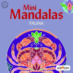 Mini Mandalas Fauna | Mandala Malebog med Dyr | Bakkeleg