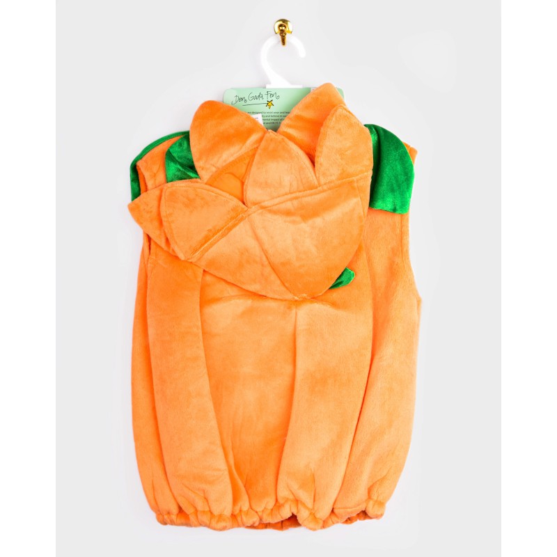 Sødt græskar-kostume til Halloween for børn 2-4 år.