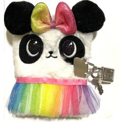 Mini Panda dagbog – sød lille notesbog med pandadesign.