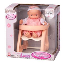 LUNA MIN DUKKE 13 CM HØJSTOL 61203