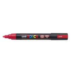 POSCA PC-5M stregbredde: 1,8-2,5 mm.