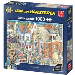 Jan van Haasteren The Building Site puslespil med 1000 brikker.