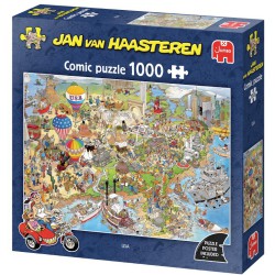 Jan van Haasteren USA puslespil med 1000 brikker.